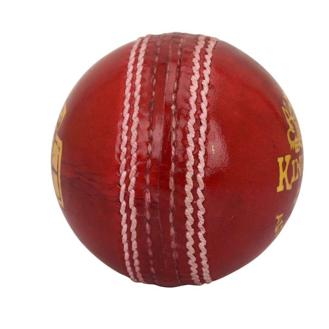 BDM Kingfisher Club Red Leather Ball