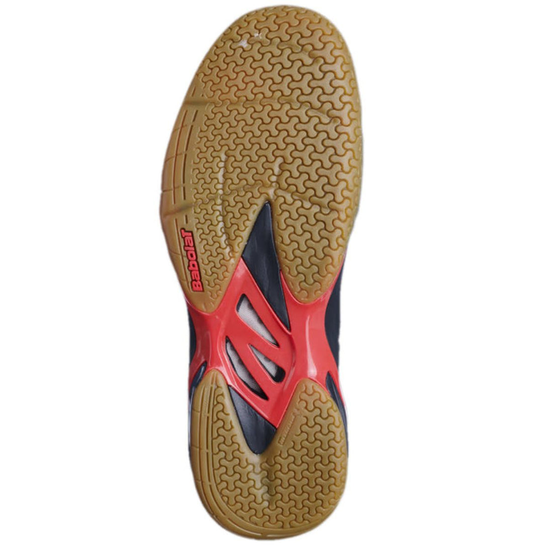 Babolat Shadow Spirit Men Badminton Indoor Shoes ( Black/Tomato Red)