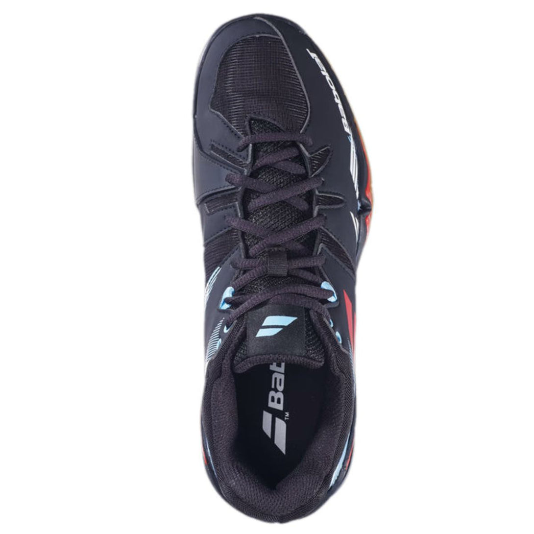 Babolat Shadow Spirit Men Badminton Indoor Shoes ( Black/Tomato Red)