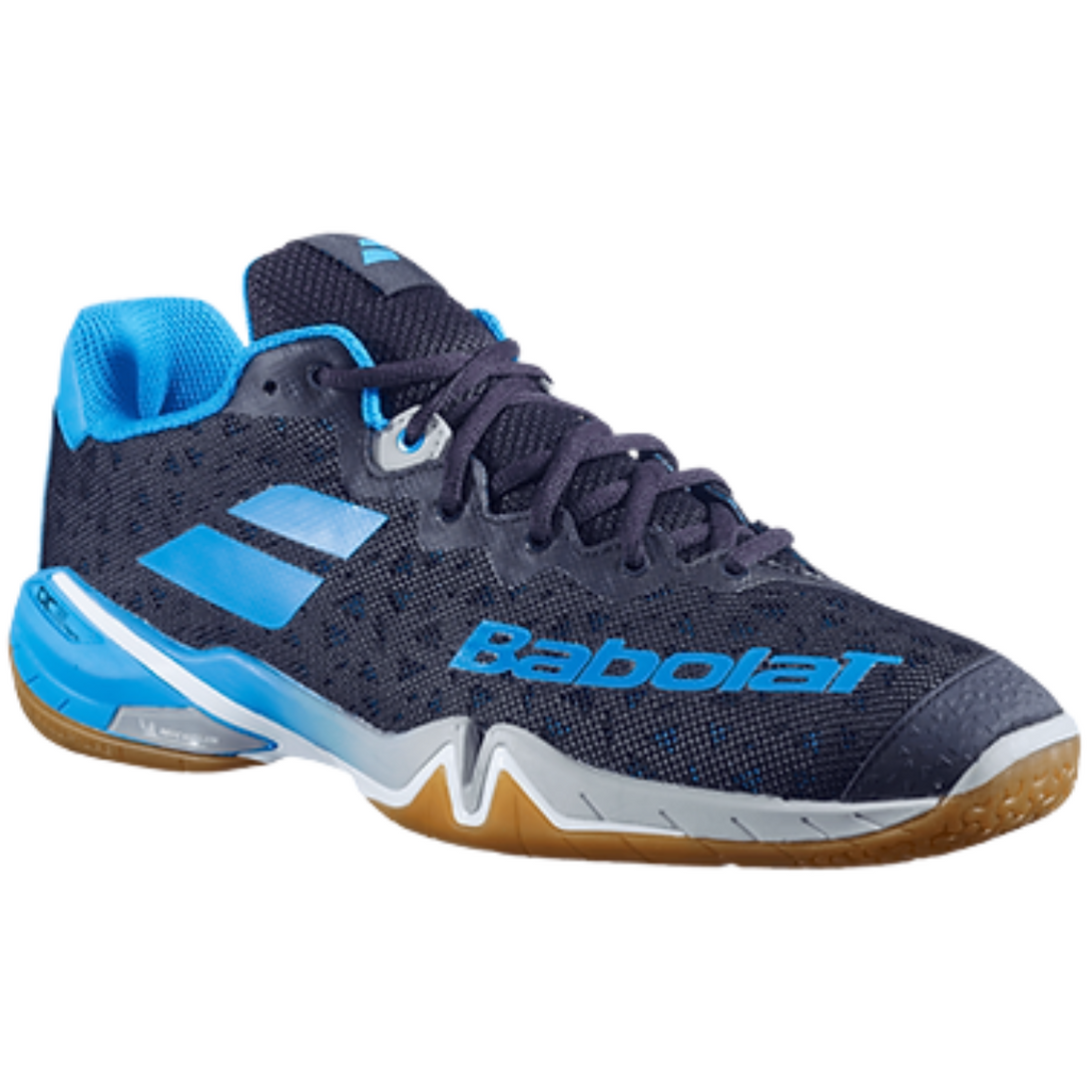 Babolat Shadow Tour Men Badminton Indoor Shoes (Black/Blue)