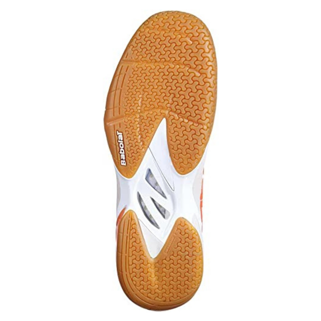 Babolat Shadow Tour Men Badminton Indoor Shoes (White/Light Grey)