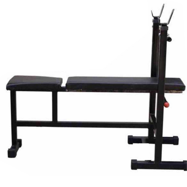 Bodyfit 3 in 1 Fitness Adjustable Weight Multipurpose Bench (Black)