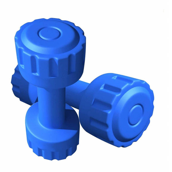 Bodyfit Combo PVC Dumbbell Set 5Kg-1Pair Free 4Kg-1Pair,(Multi-Color)