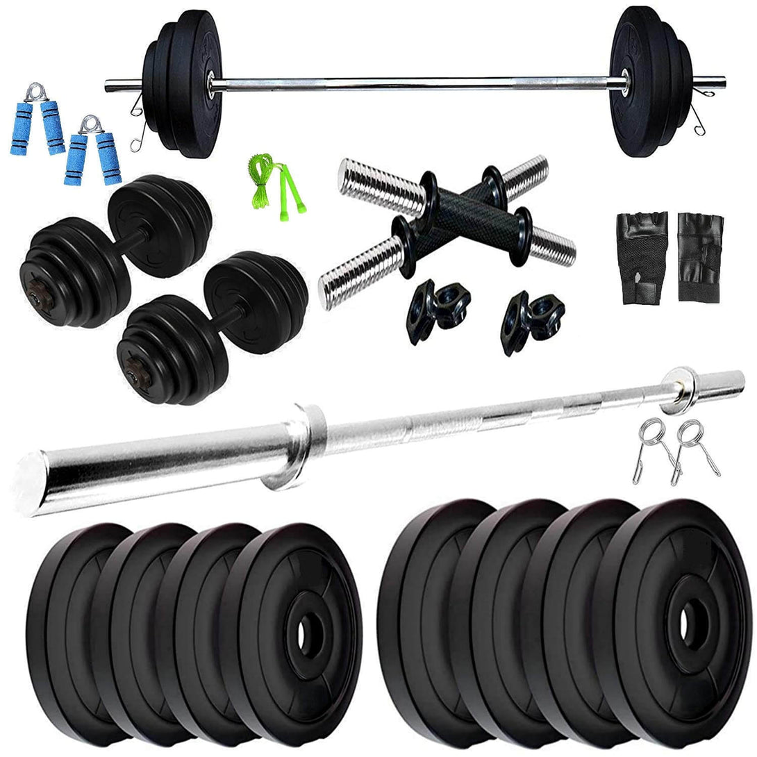 Bodyfit Health Fit India Home Gym Exercise Set 10 Kg – Sportswing.in
