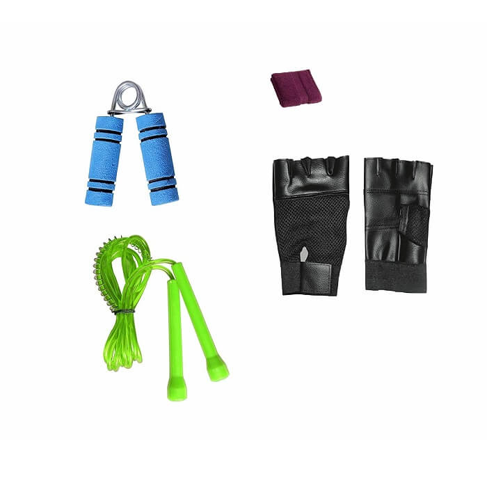 Bodyfit Home Gym Combo, Gym Equipment (30KG Combo)