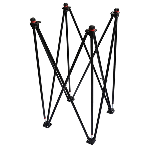 Carrom Board Stand Folding (Black)