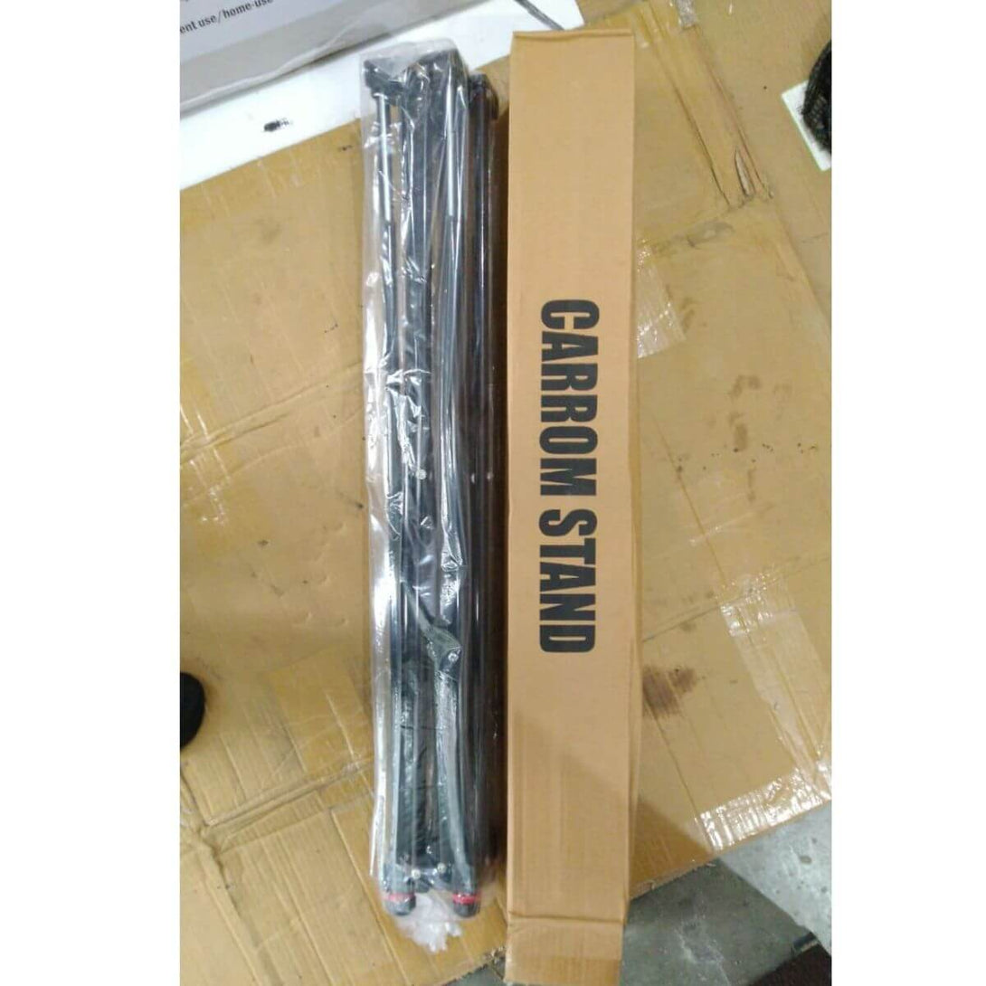 Carrom Board Stand Folding (Black)