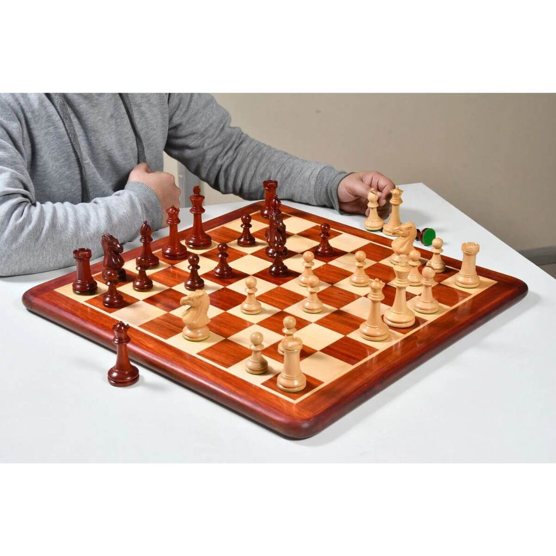 Chessbazaar GM Blitz Edition Staunton Series Chess Set In Bud Rosewood ...