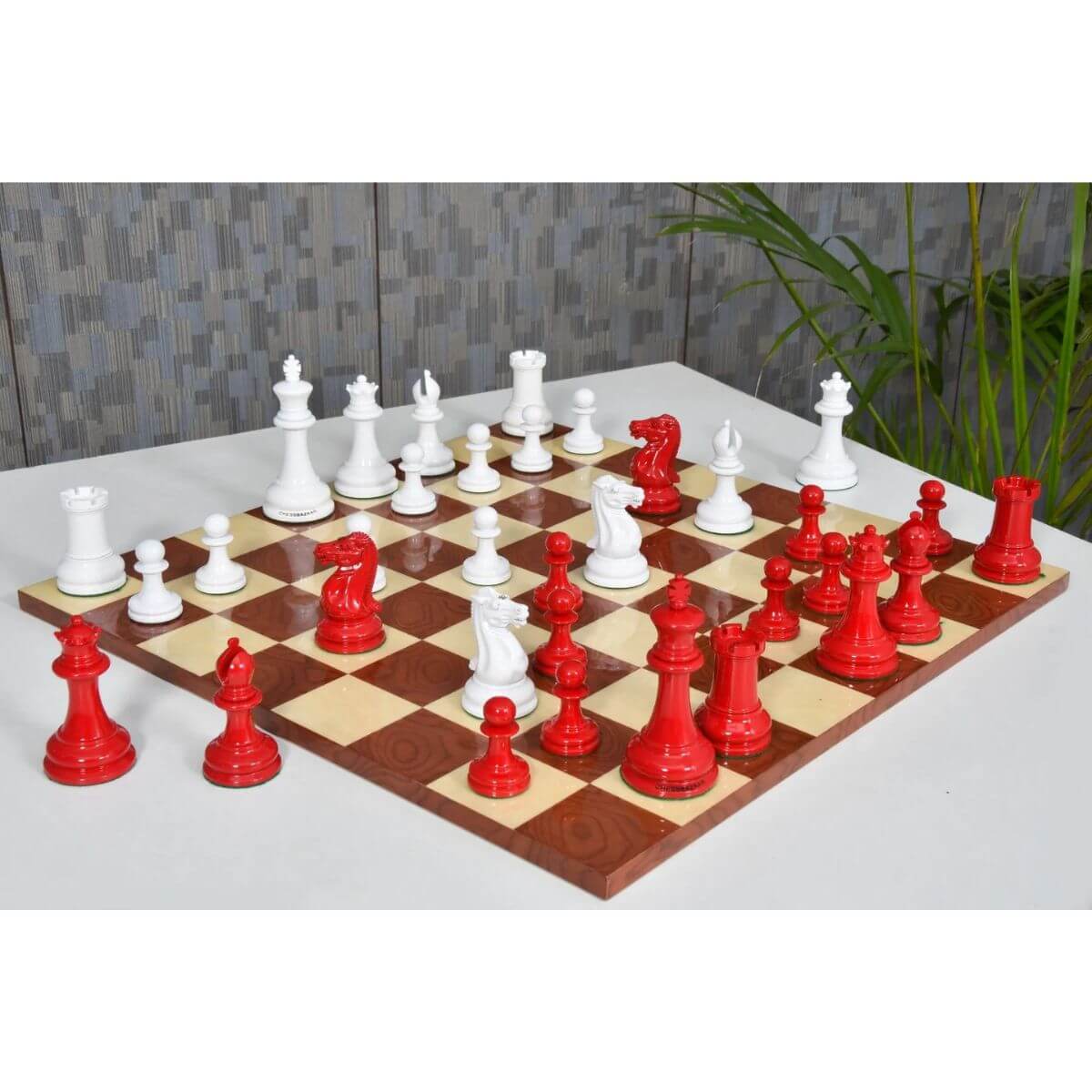 Chessbazaar Repro 1849 Original Staunton Chess Pieces In -4.5