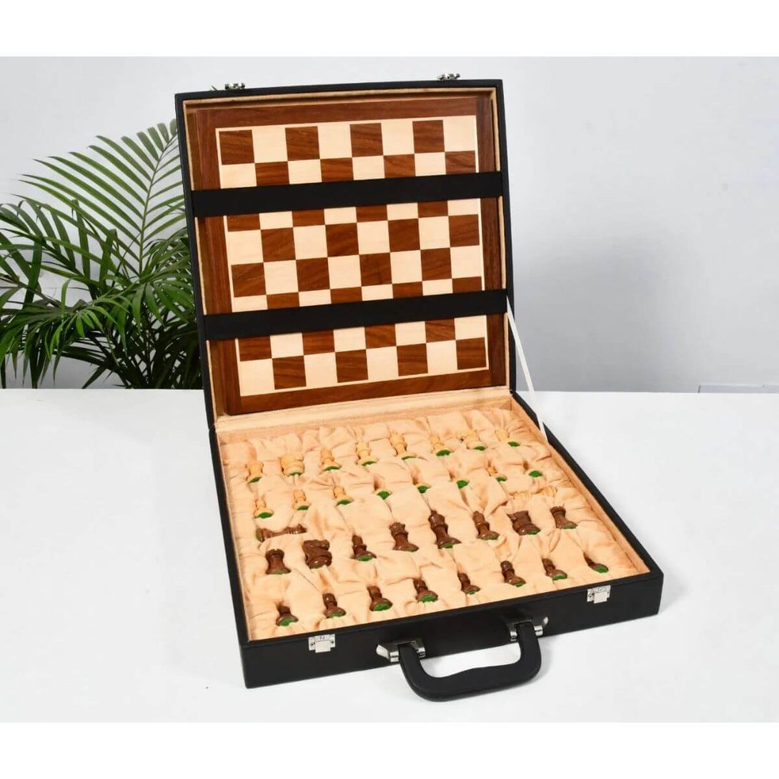 Chessbazaar The Collector Staunton Chess Set In Sheesham/Boxwood - 2.6 ...