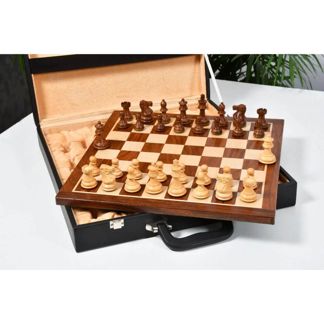 Chessbazaar The Collector Staunton Chess Set In Sheesham/Boxwood - 2.6 ...