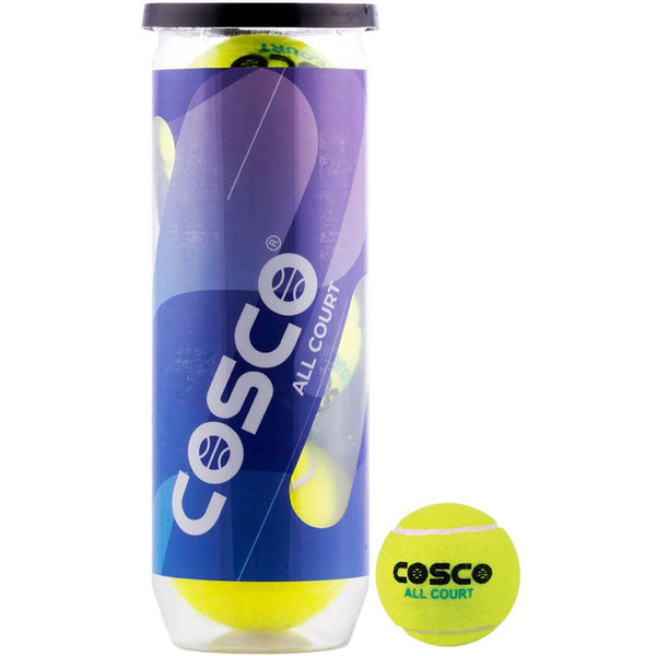 Cosco All Court Tennis Ball-24 Can