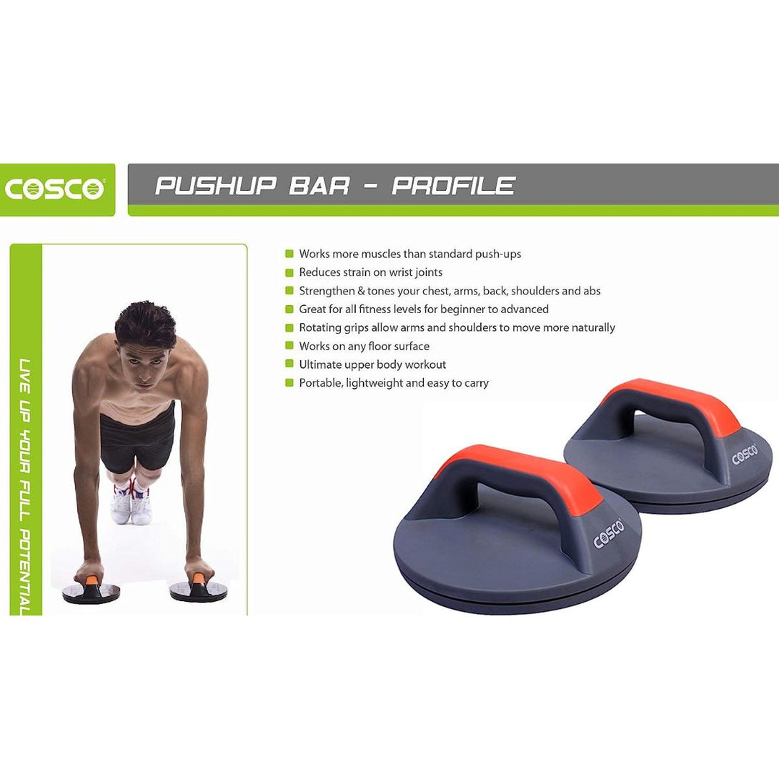 Cosco Profile Pushup Bar (Pair)