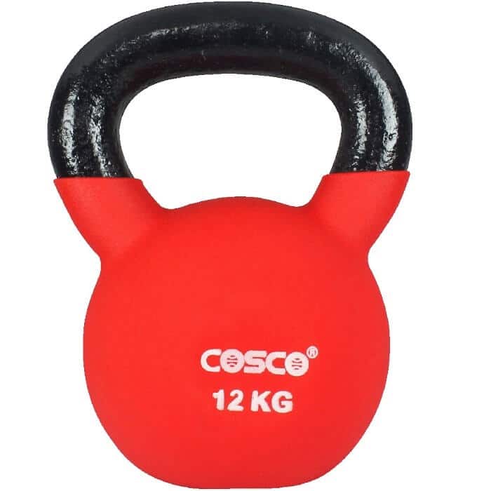 Cosco Vinyl Dumbbell Kettlebell (2/4/6/8/10/12 kgs)
