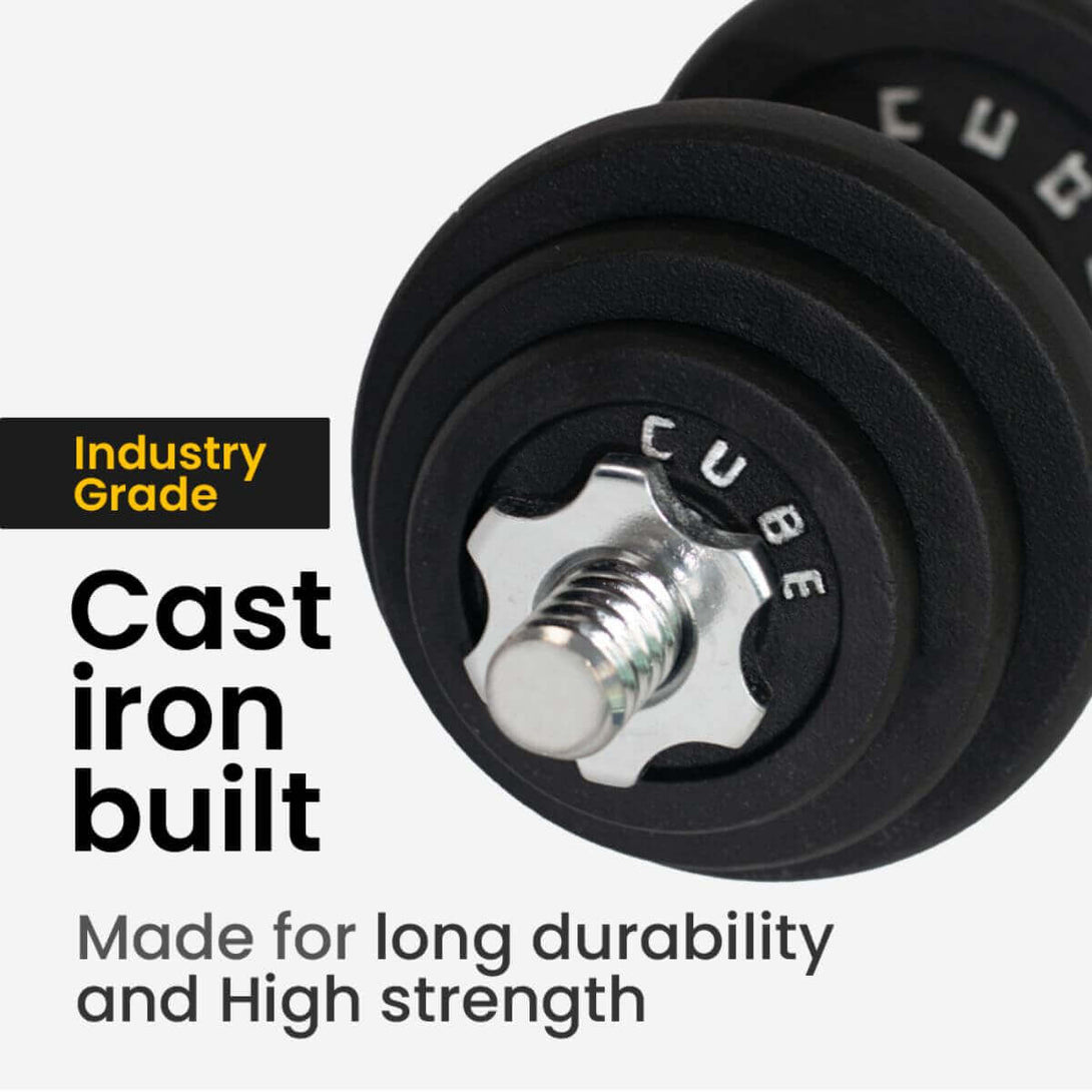 Cube Club 20KG Dumbbell kit (8 Dumbbells 1)
