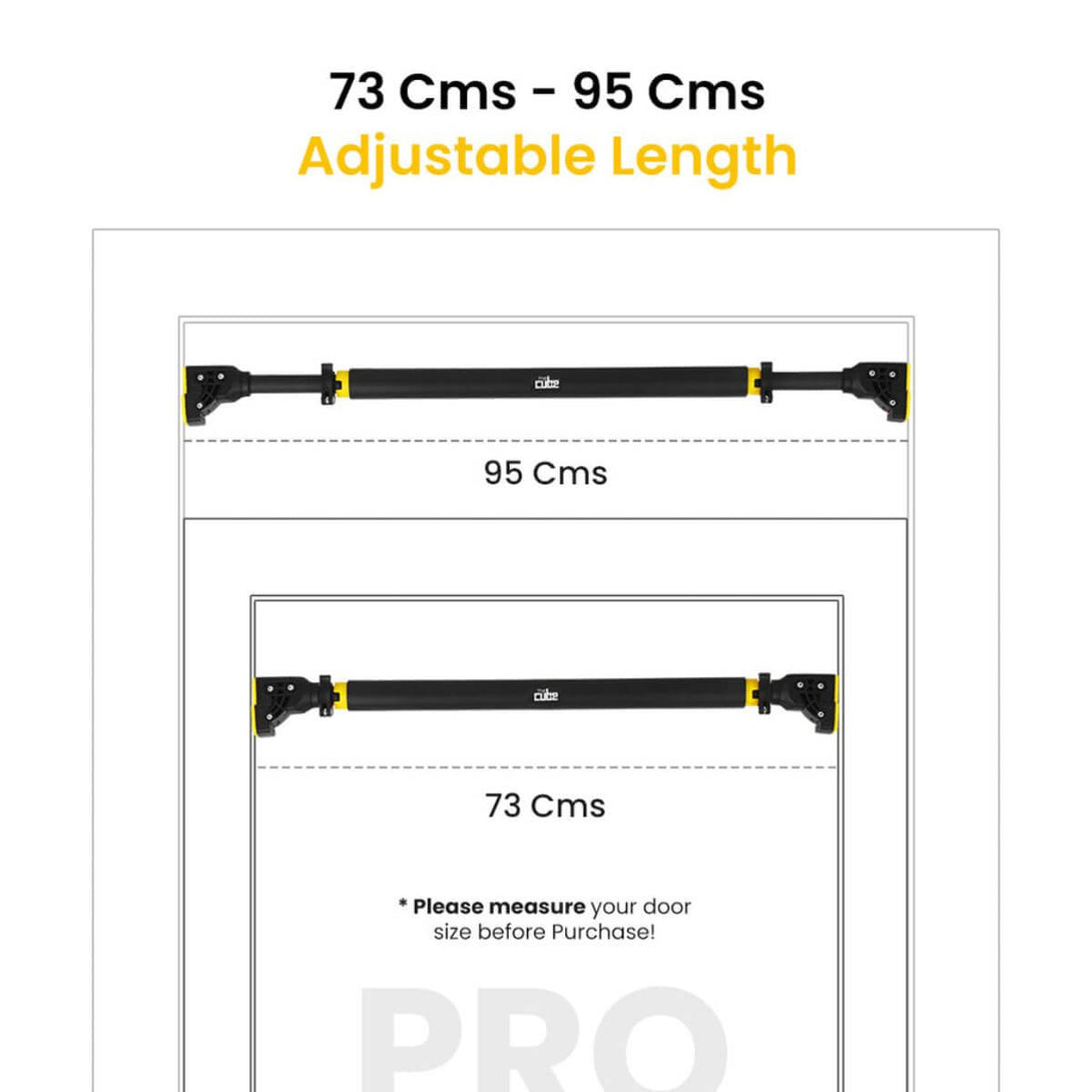 Cube Club Pro Small Pull Up Bar (73cms-95cms)