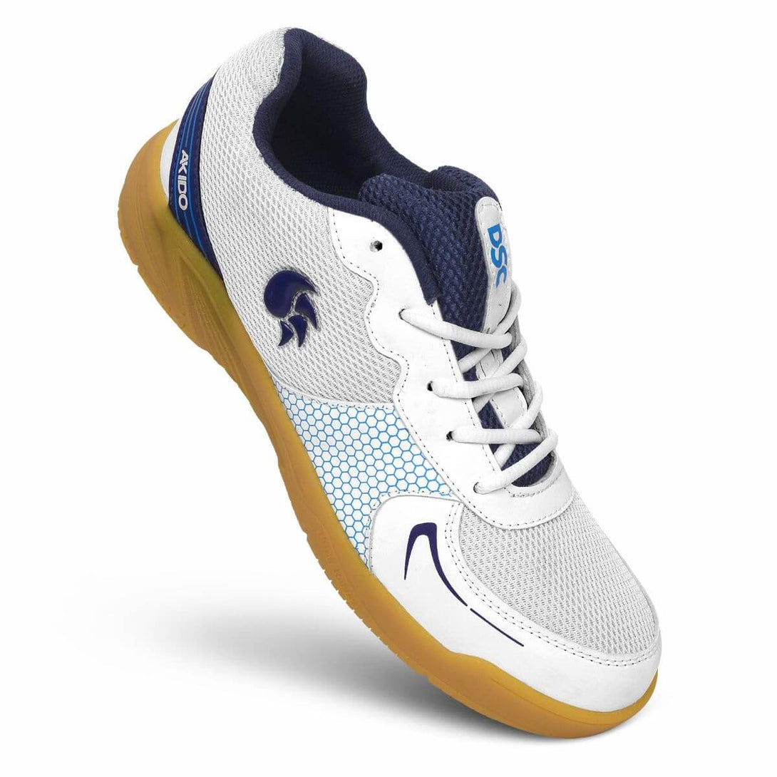 DSC Akido Badminton Shoes (Wht/Nvy/Cre)