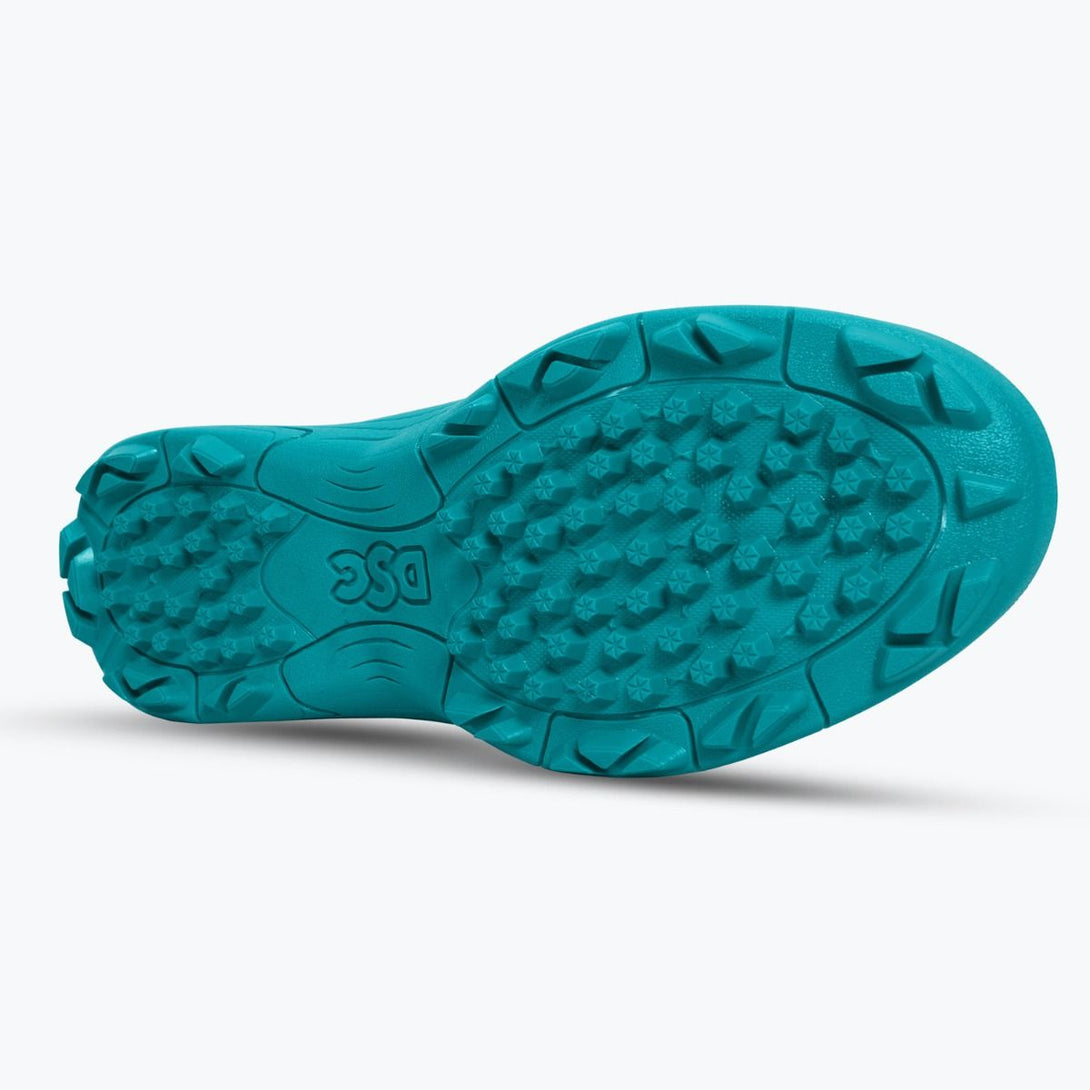 DSC Beamer X Cricket Shoes (Cyan/White)