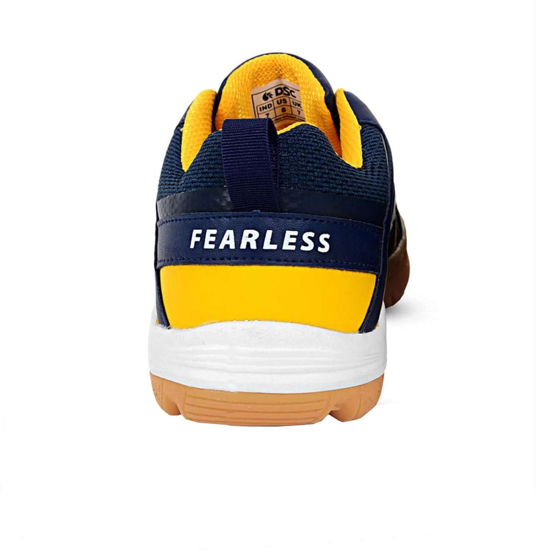 DSC Bolstr Badminton Shoes (Navy/Yellow)