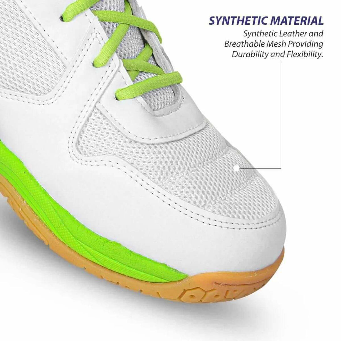 DSC Court 44 Badminton Shoes (Wht/Nvy/Gr)