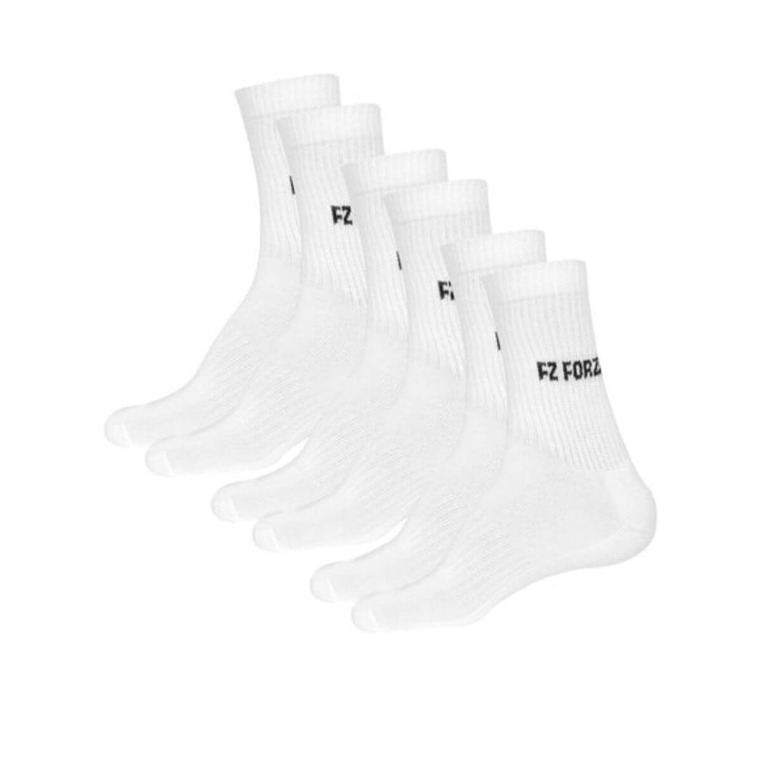 FZ Forza  Comfort Sock Long 3 Pack (White)