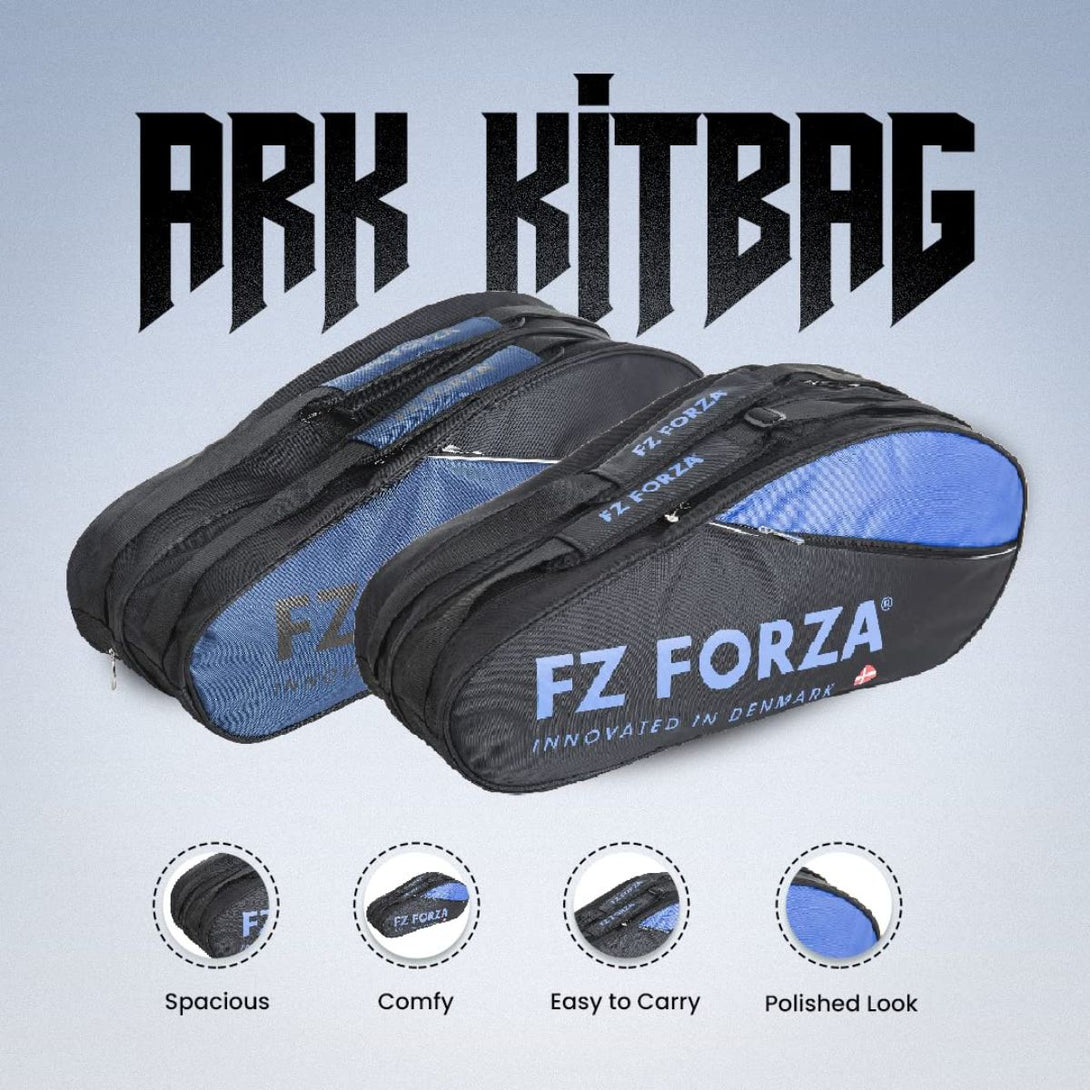 FZ Forza Ark Racket Bag 6 Pcs Badminton Kitbag (Estate Blue ...