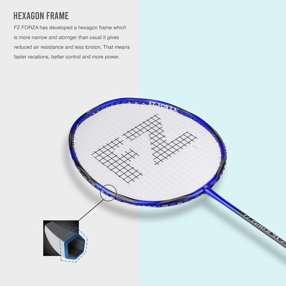 Fz Force FZ Forza Power 9x-290 Badminton Racquet-Blue – Sportswing.in