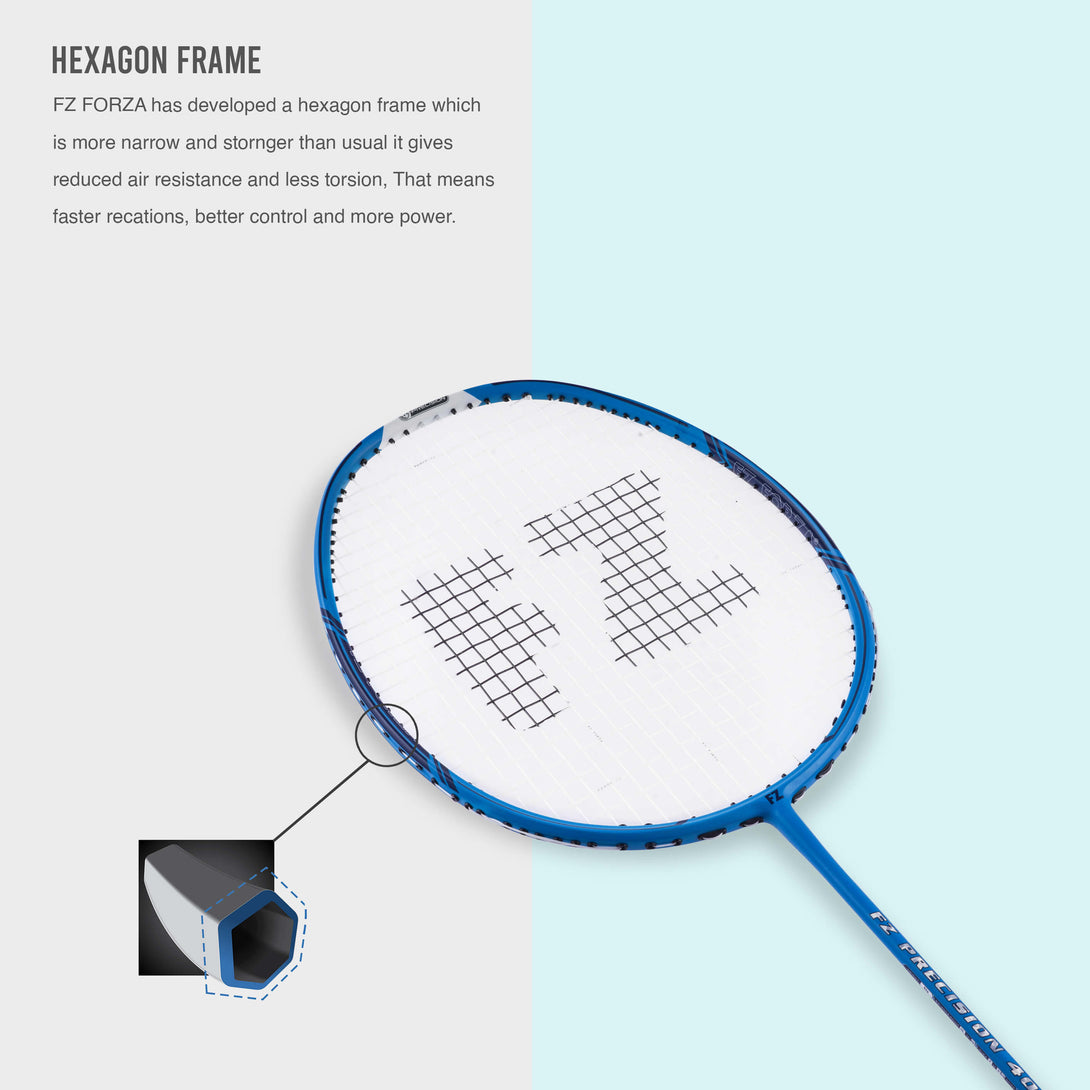 FZ Forza Precision 4000 Badminton Racquet (Olympian Blue)