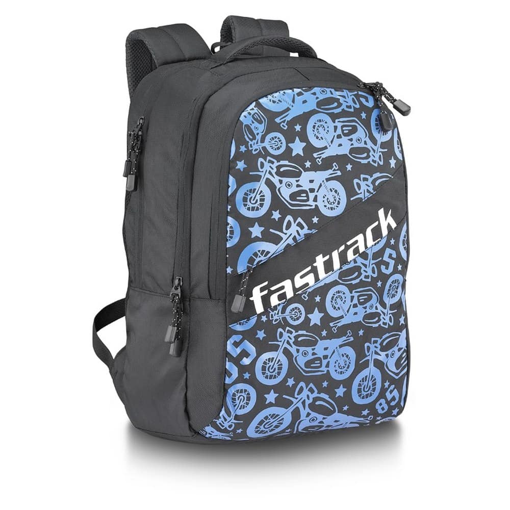 Fastrack PACER Backpack -A0752NBL01 (Dark Blue)