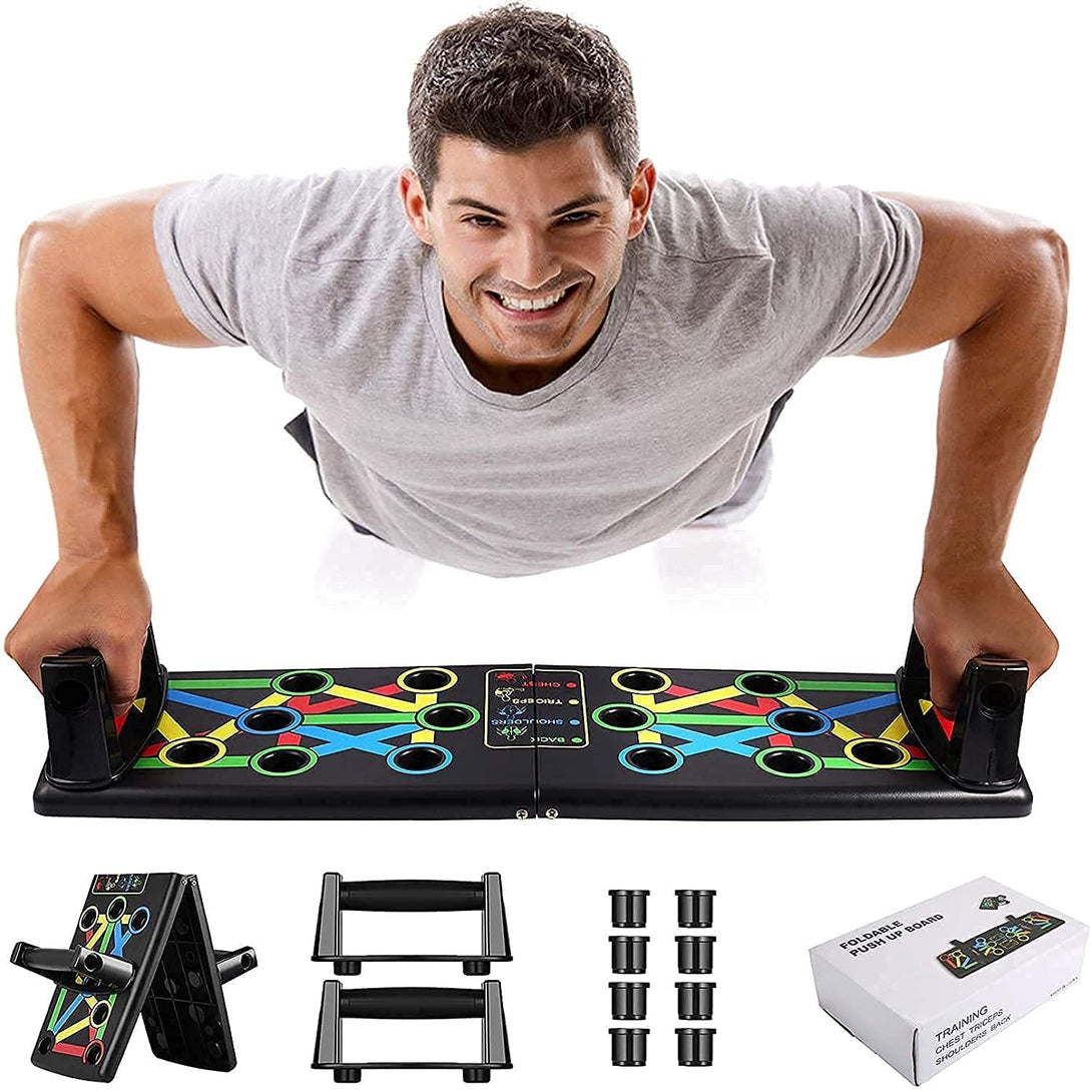 Fitfix Foldable Push-Up Board 14 in 1
