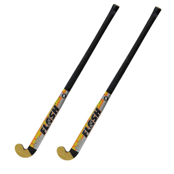 Flash Scoop Wooden Hockey Stick Pack of 2