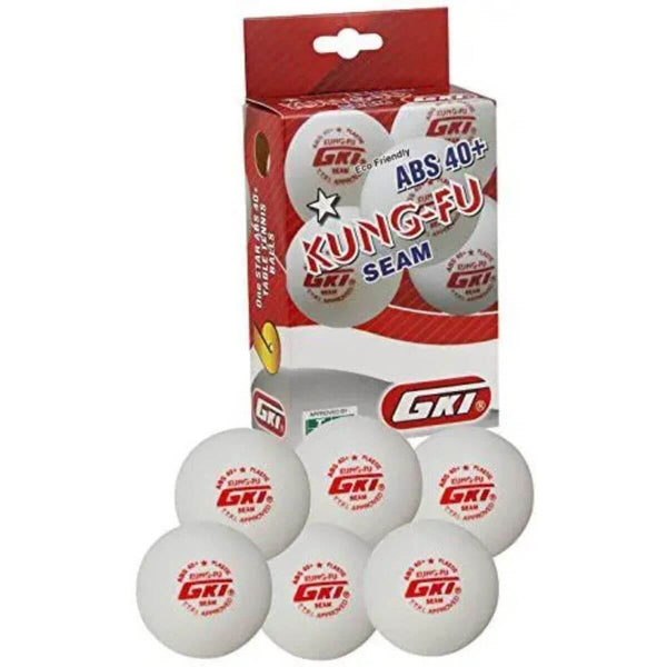 GKI Kung-Fu 1 Star Table Tennis Ball (Pack of 3)