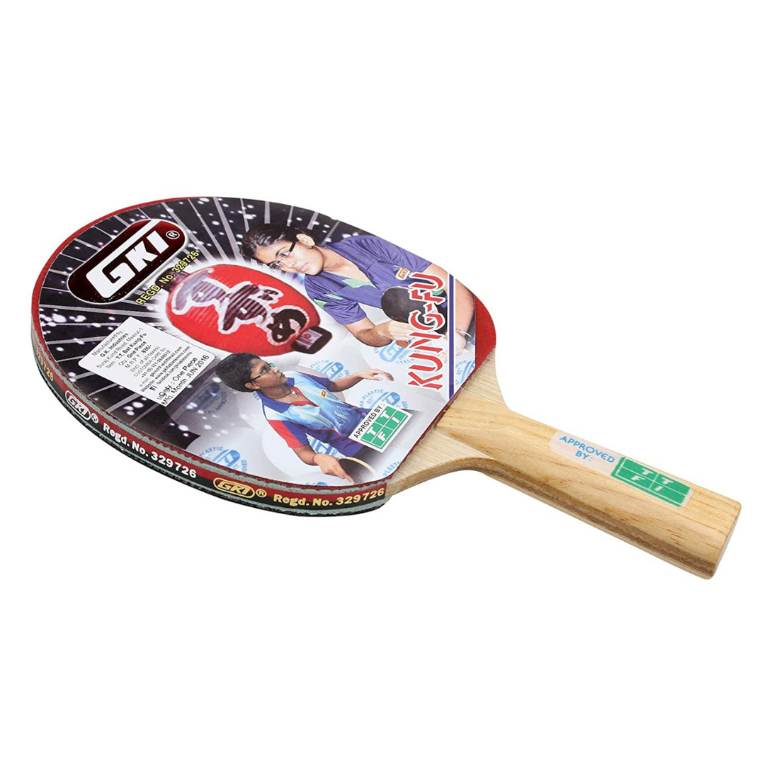 GKI Kungu Fu Table Tennis Bat (Pack of 2)
