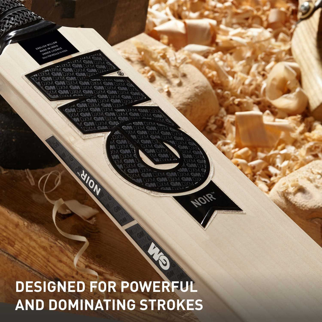 GM Noir 909 English Willow Cricket Bat -Men’s