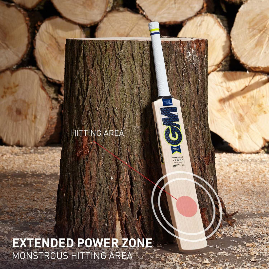 GM Prima Signature L.E. Cricket Bat-English Willow