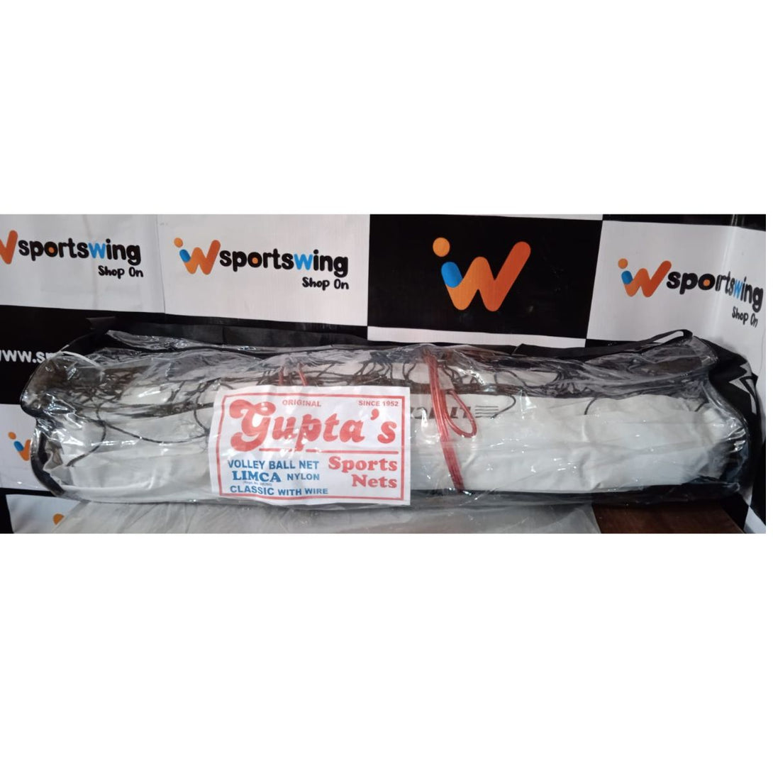 Gupta LIMCA Classic Volleyball Net-Steel Wire