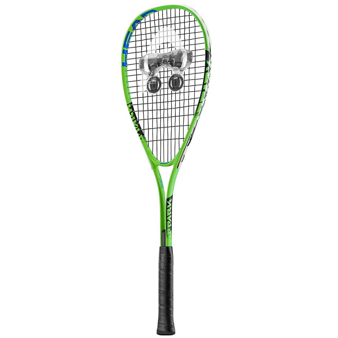 HEAD Spark Team Squash Racquet Eyewear Ball Pack