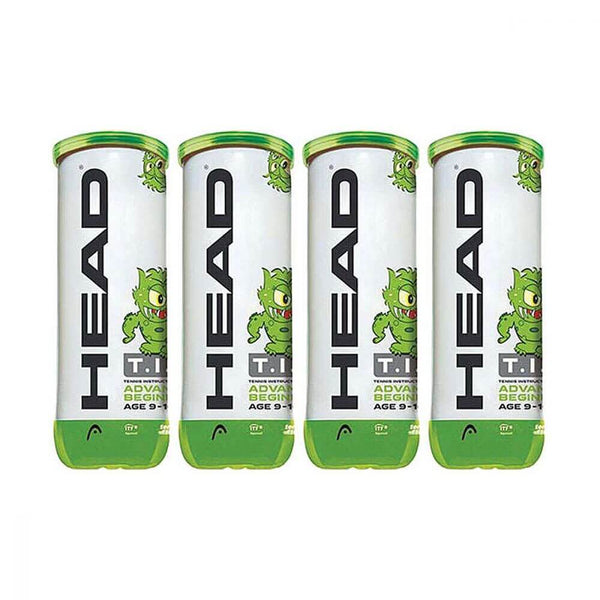 Head Tip-III Tennis Ball (4 Cans- 12 Balls)