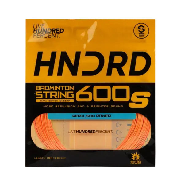 Hundred 600S Badminton String -Popsicle Orange