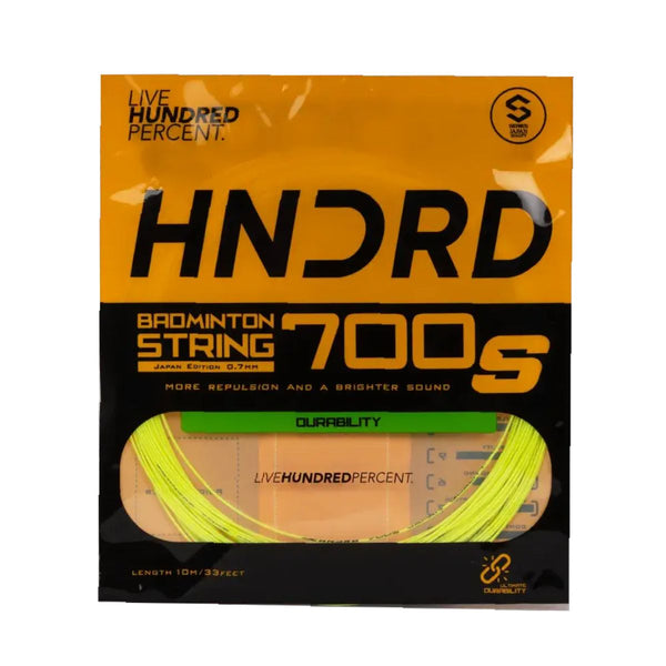 Hundred 700S Badminton String -Sorbert Lime