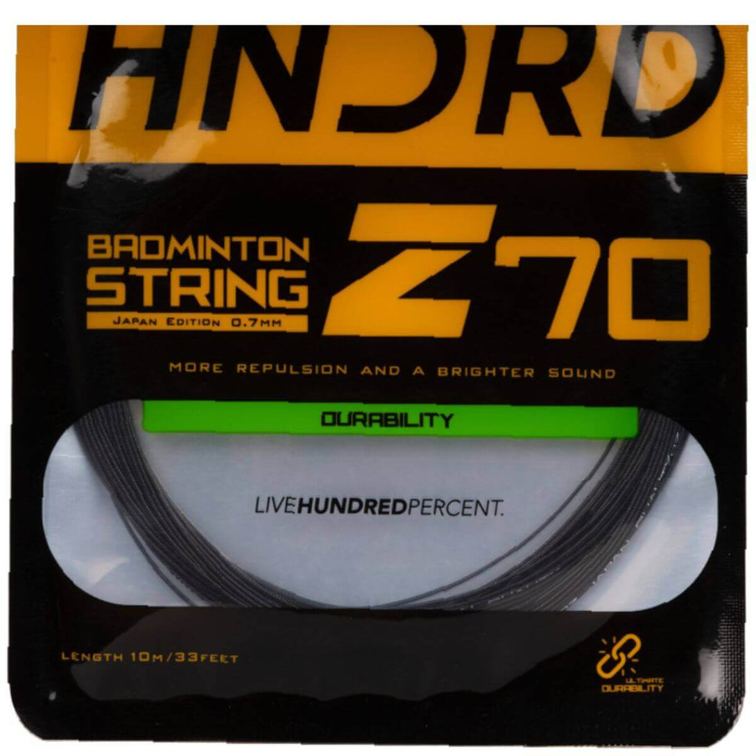 Hundred 70 Z Badminton String -Black