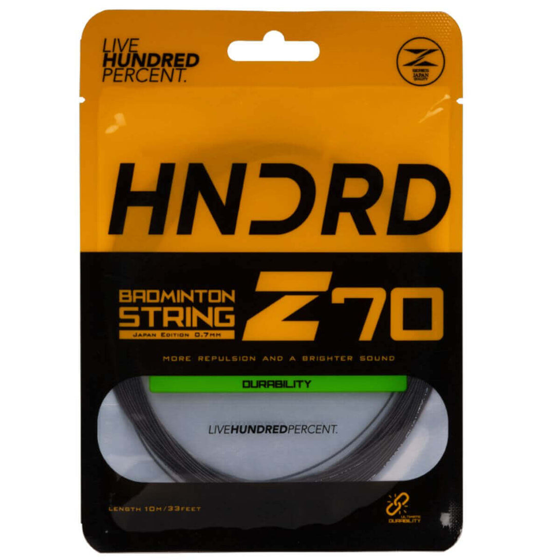 Hundred 70 Z Badminton String -Black