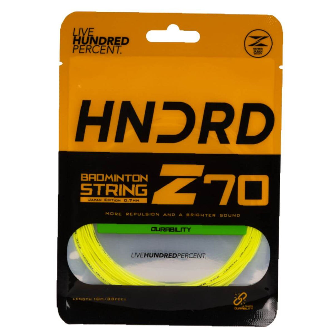 Hundred 70 Z Badminton String -Sorbert Lime