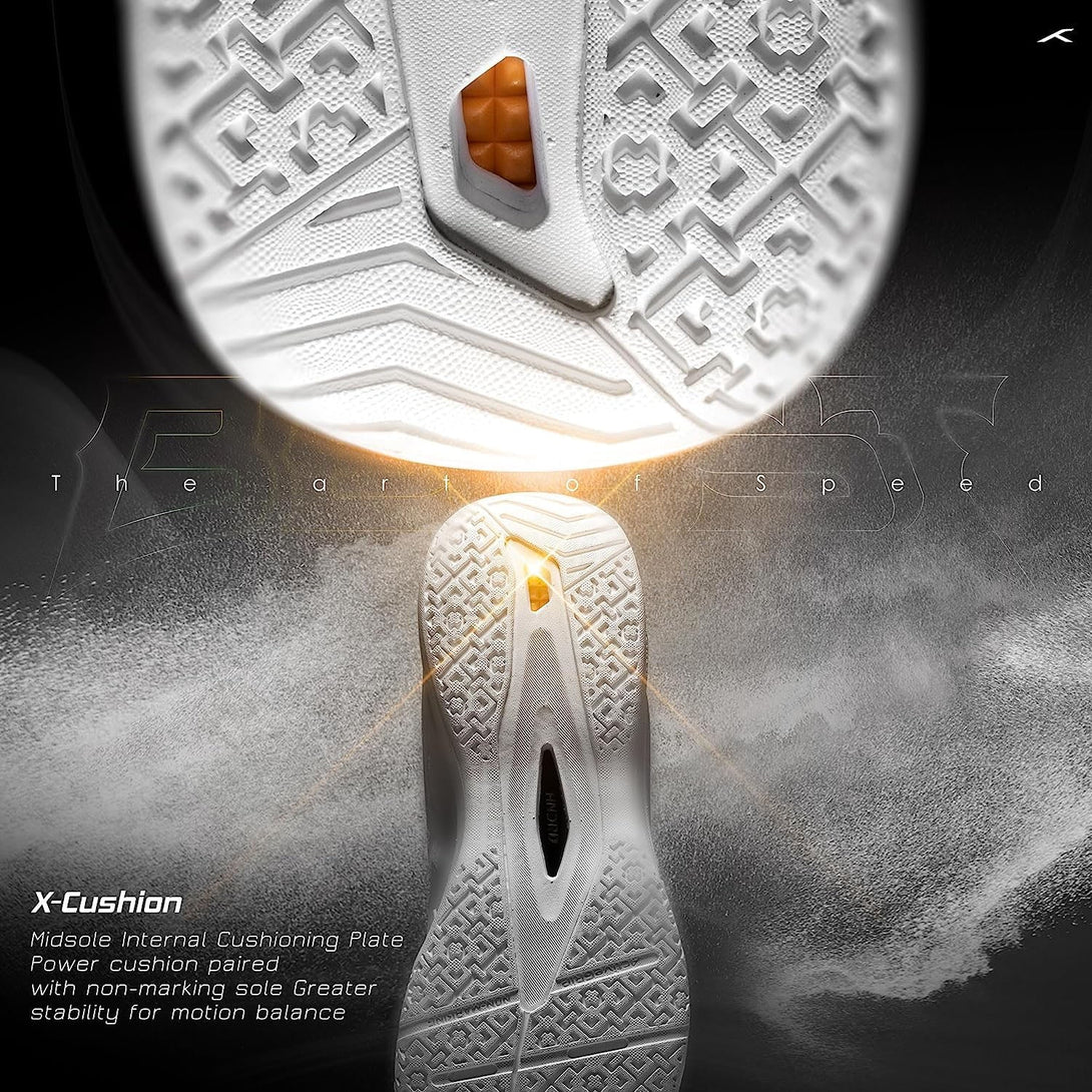 Hundred Beast Badminton Shoes (White)