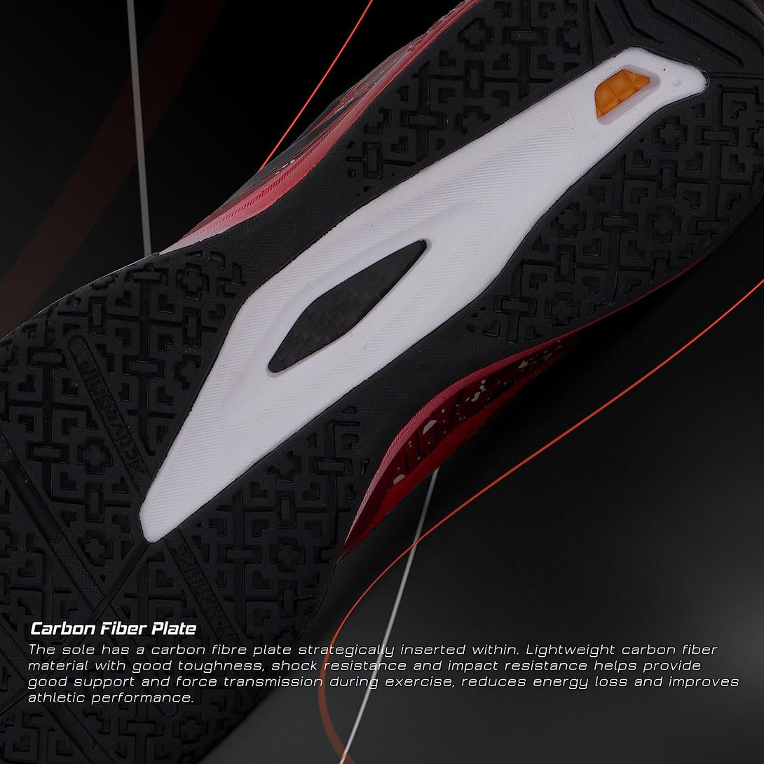 Hundred Beast Max Badminton Shoes (Red/Black)