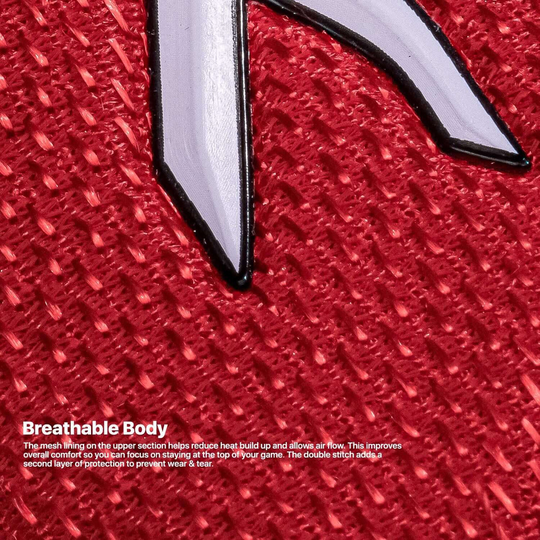 Hundred Court Ace Badminton Shoes ( Red/Black/White)