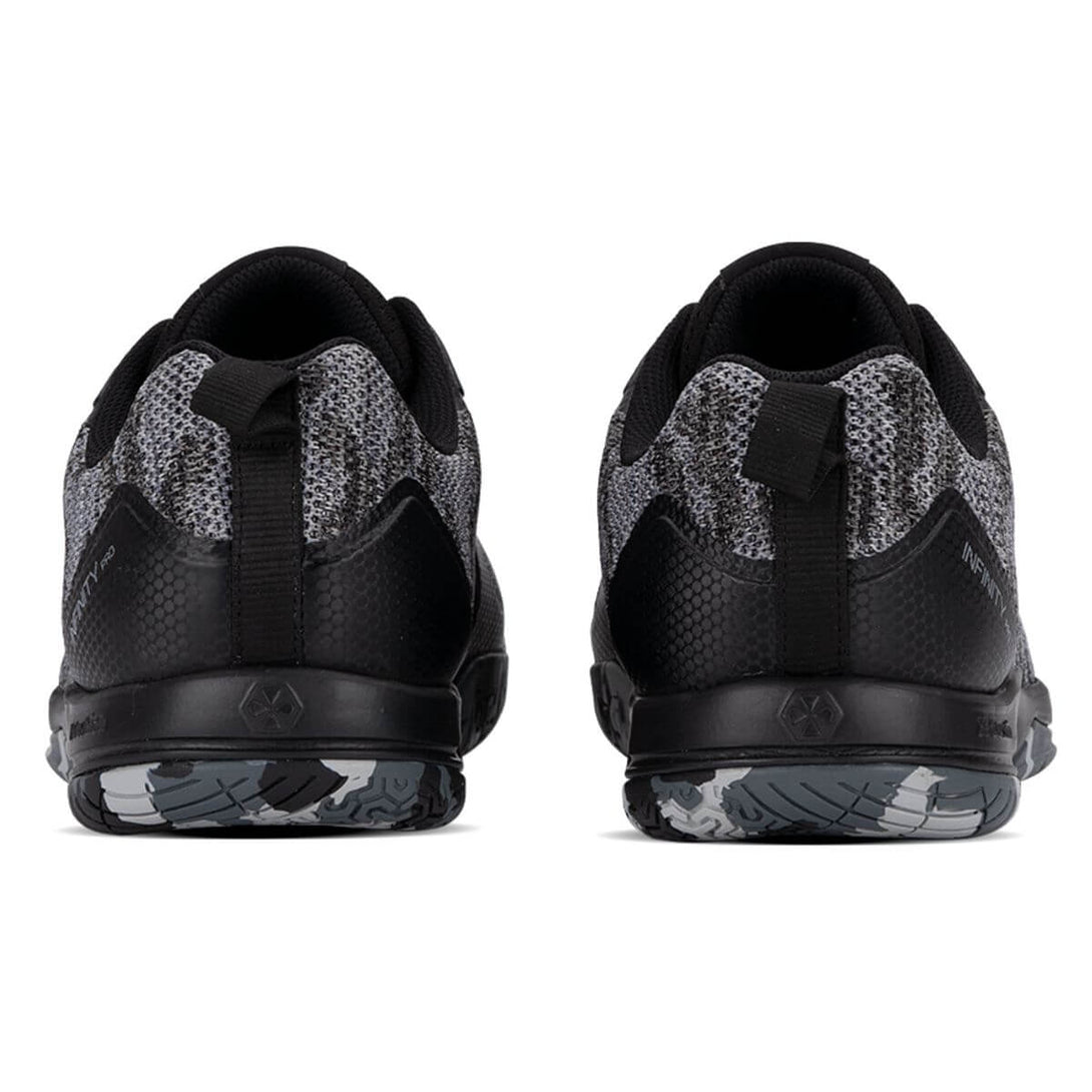 Hundred Infinity Comfort Badminton Shoes (Black/Grey)