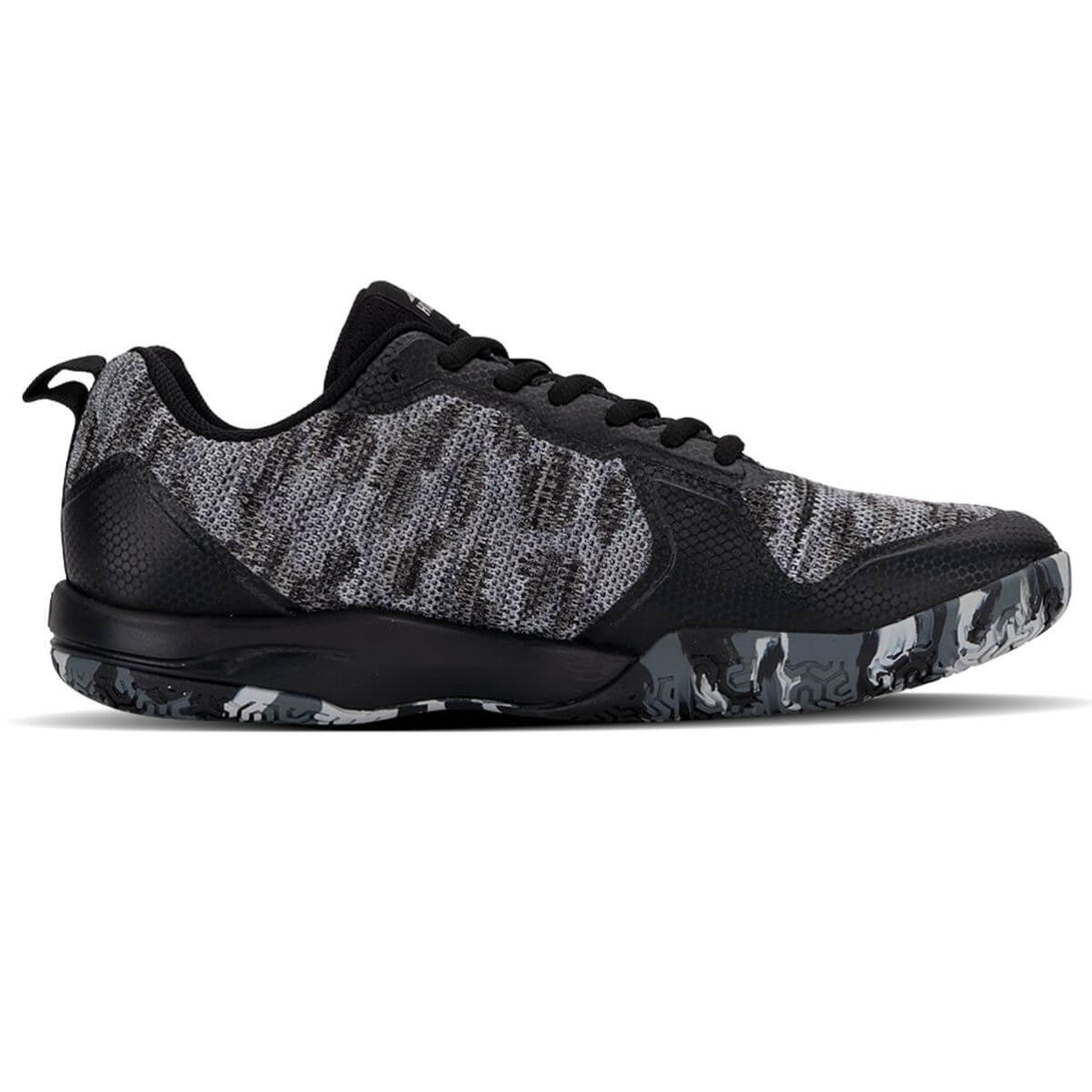 Hundred Infinity Comfort Badminton Shoes (Black/Grey)