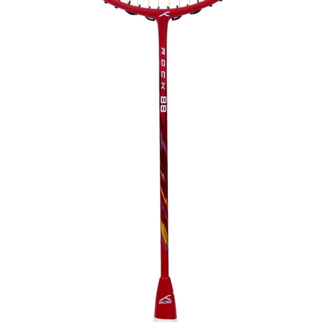 Hundred Rock 88 Badminton Racquet-Red