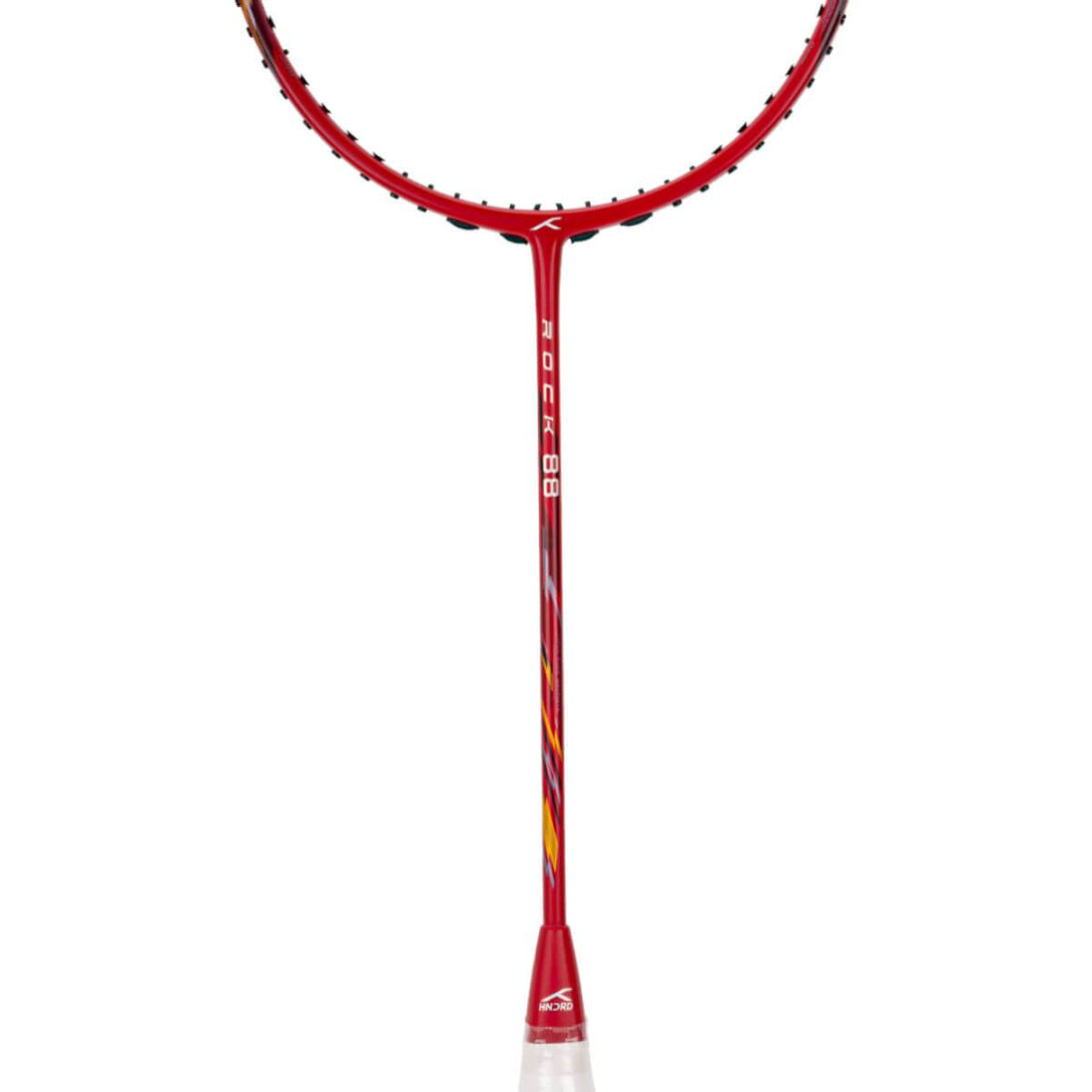 Hundred Rock 88 Badminton Racquet-Red